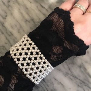 Seed Pearl Stretchy Banded Bracelets (Pair of 2)